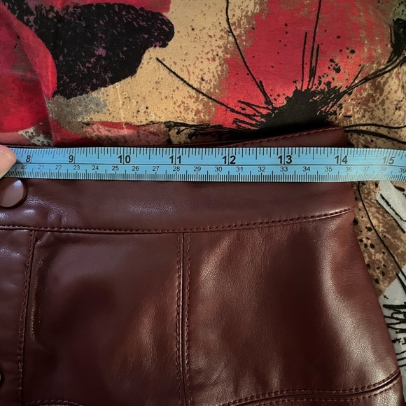 Free People faux leather mini skirt NWT - Picture 5 of 5
